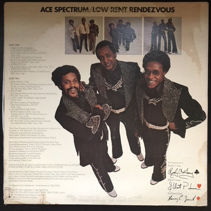 Ace Spectrum : Low Rent Rendezvous (LP, Album, RI)