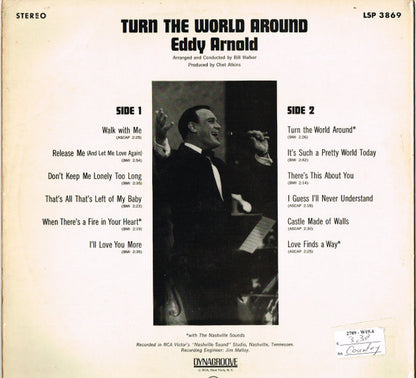 Eddy Arnold : Turn The World Around (LP, Album)