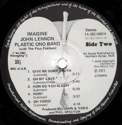 John Lennon : Imagine (LP, Album, RE, RP)