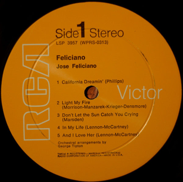 José Feliciano : Feliciano! (LP, Album, RE)