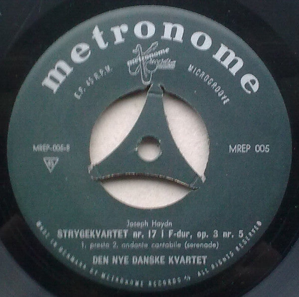 Chris Barber's Jazz Band, Den Nye Danske Kvartet : Swanee River / Strygekvartet nr.17 i F-dur, op. 3 nr.5 (7", EP)