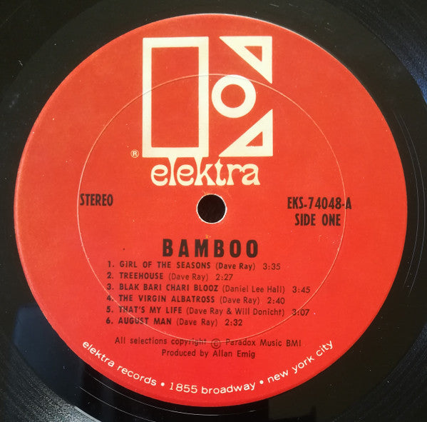 Bamboo (11) : Bamboo (LP, Album, RE)