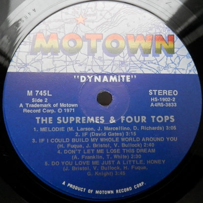 The Supremes & Four Tops : Dynamite (LP, Album)