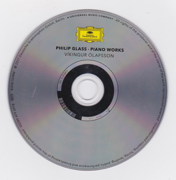 Philip Glass · Víkingur Ólafsson : Piano Works (CD)