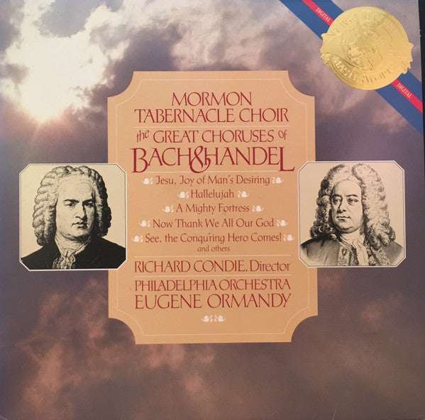 Mormon Tabernacle Choir, Richard P. Condie, The Philadelphia Orchestra, Eugene Ormandy : The Great Choruses Of Bach And Handel (2xLP, Comp)