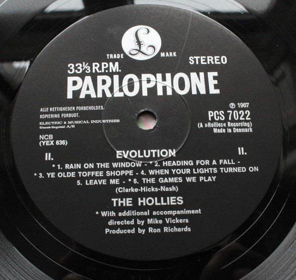 The Hollies : Evolution (LP, Album)