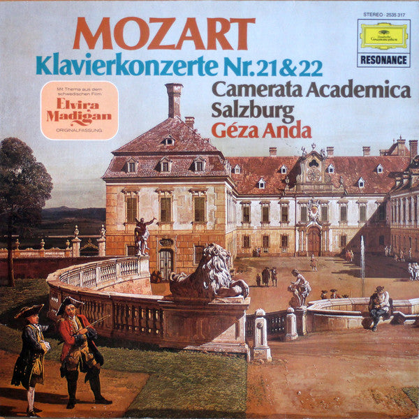 Wolfgang Amadeus Mozart, Géza Anda, Camerata Academica Salzburg : Klavierkonzerte Nr.21 & 22 (LP, Comp)