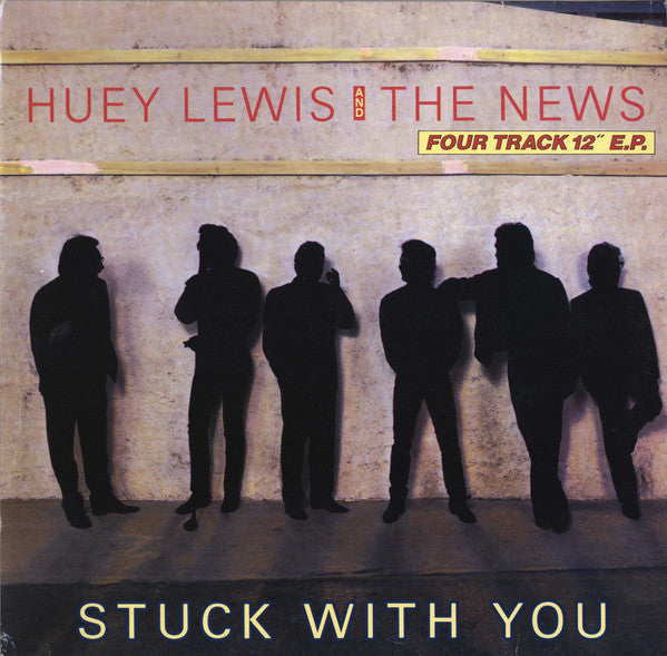 Huey Lewis & The News : Stuck With You (12", EP)