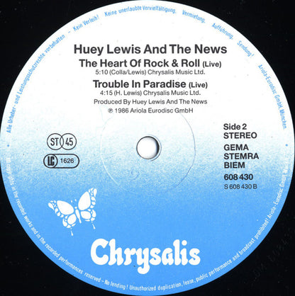 Huey Lewis & The News : Stuck With You (12", EP)