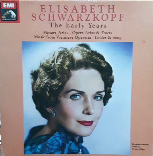 Elisabeth Schwarzkopf : The Early Years (4xLP, Comp, Mono + Box)