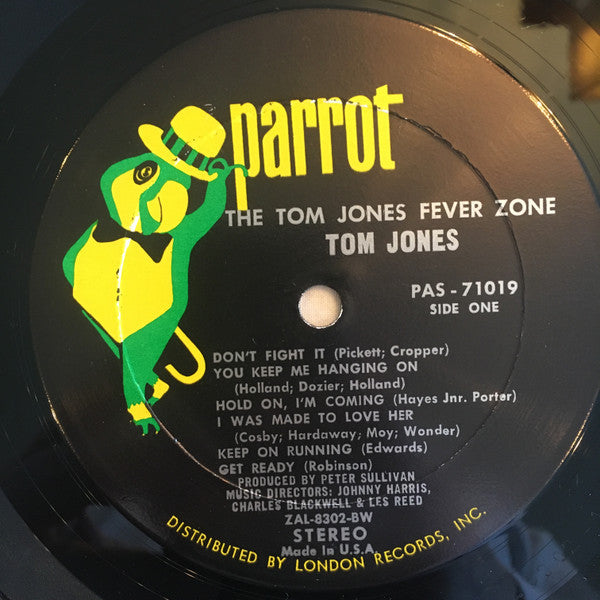 Tom Jones : The Tom Jones Fever Zone (LP, Album)