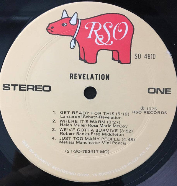 Revelation (2) : Revelation (LP, Album, Mon)