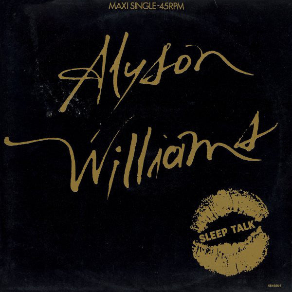 Alyson Williams : Sleep Talk (12", Maxi)