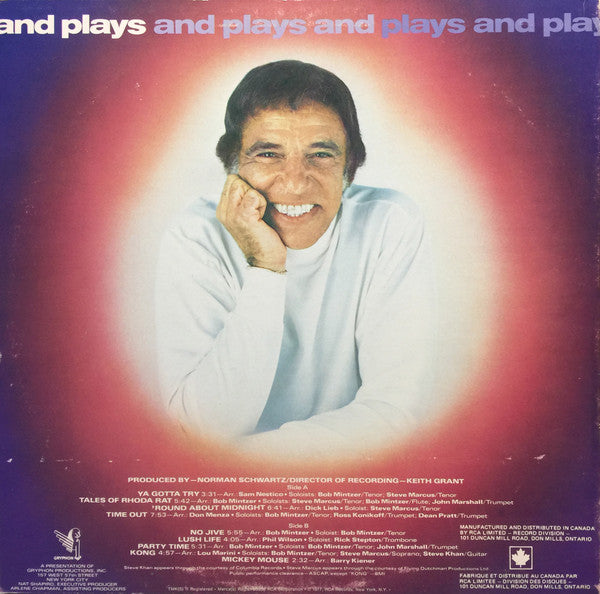 Buddy Rich : Buddy Rich Plays And Plays And Plays (LP, Album)