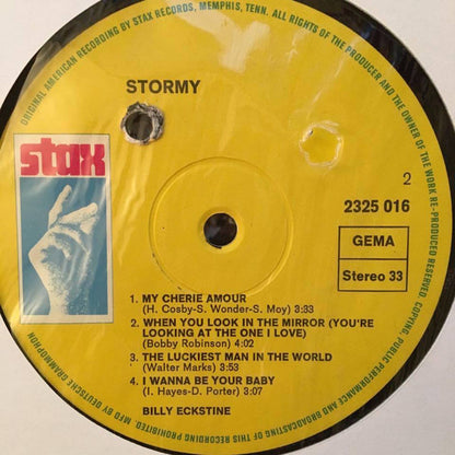 Billy Eckstine : Stormy (LP, Album)