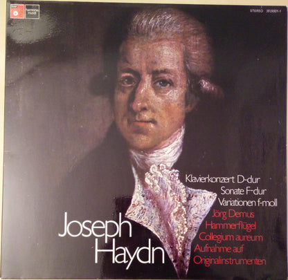 Joseph Haydn - Jörg Demus, Collegium Aureum : Klavierkonzert D-dur / Sonate F-dur / Variationen F-moll (LP)