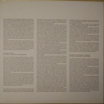 Joseph Haydn - Jörg Demus, Collegium Aureum : Klavierkonzert D-dur / Sonate F-dur / Variationen F-moll (LP)