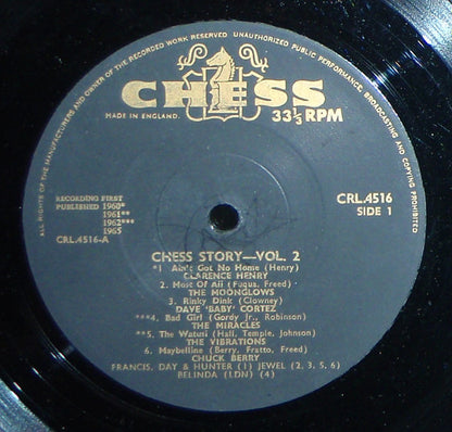 Various : Chess Story Volume 2 (LP, Comp, Mon)