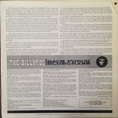 The Dillards : Back Porch Bluegrass (LP, Album)
