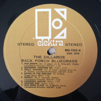 The Dillards : Back Porch Bluegrass (LP, Album)