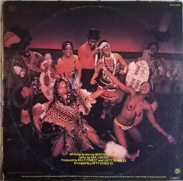Various : Bertha Egnos & Gail Lakier's Ipi Tombi: Original Cast Recording (2xLP, Album, Gat)