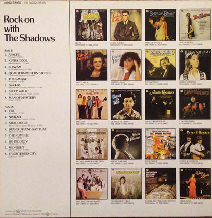 The Shadows : Rock On With The Shadows (LP, Comp)