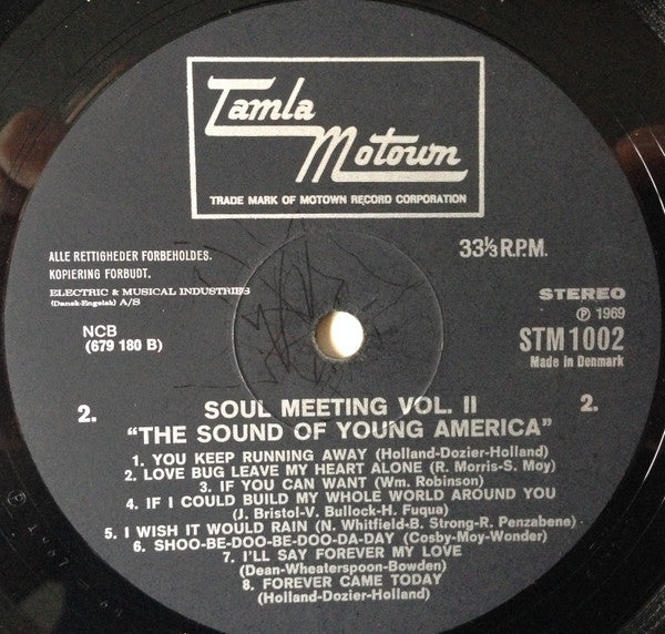 Various : Soul Meeting Vol. II (The Sound Of Young America) (LP, Comp)