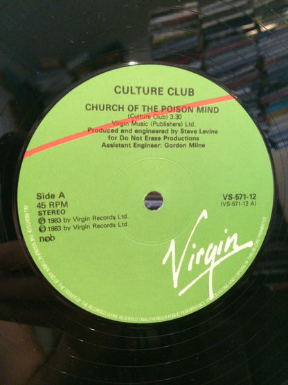 Culture Club : Church Of The Poison Mind (12")