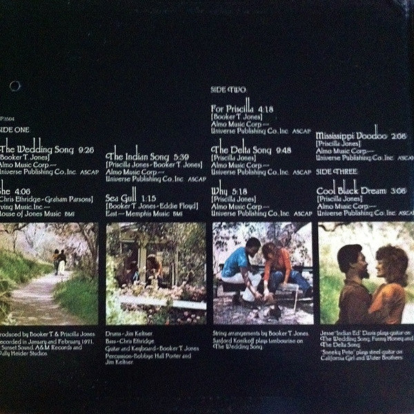 Booker T. Jones & Priscilla Jones : Booker T. & Priscilla (2xLP, Album, Promo, Gat)