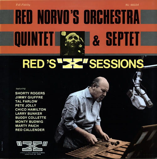 Red Norvo Quintet : Red Norvo's Orchestra Quintet & Septet Red's "X" Session (LP, Album, RE)