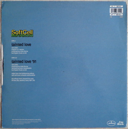 Soft Cell, Marc Almond : Tainted Love '91 (12")