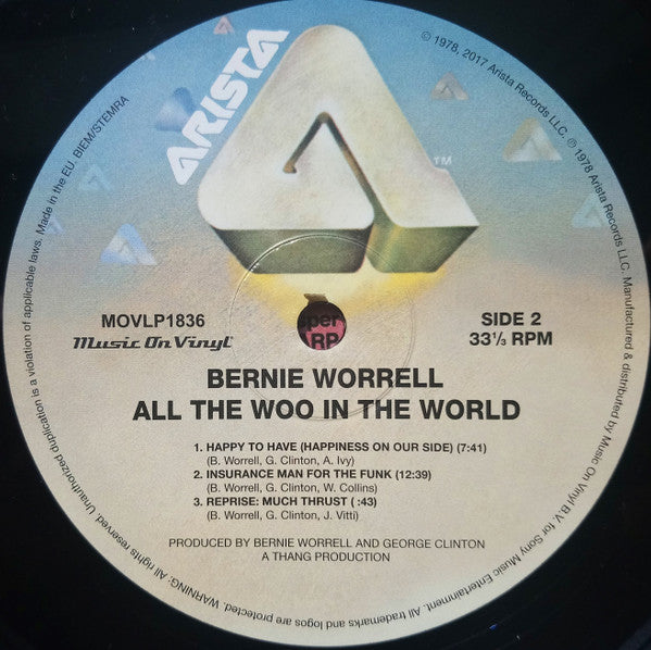 Bernie Worrell : All The Woo In The World (LP, Album, RE, 180)