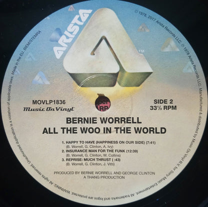 Bernie Worrell : All The Woo In The World (LP, Album, RE, 180)