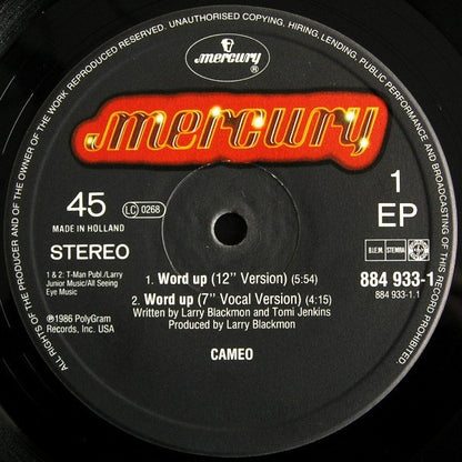 Cameo : Word Up! (12" Version) (12", EP)