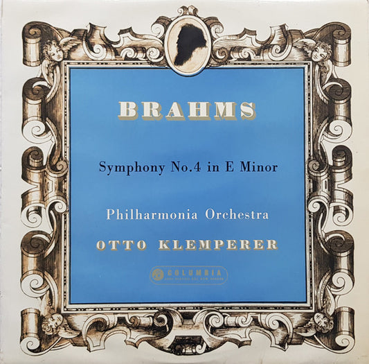 Johannes Brahms • Otto Klemperer • Philharmonia Orchestra : Symphony No.4 In E Minor (LP, Mono)