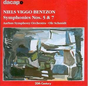 Niels Viggo Bentzon, Aarhus By-Orkester, Ole Schmidt : Symphonies Nos. 5 & 7 (CD, Album)