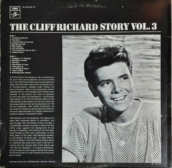 Cliff Richard & The Shadows : Me And My Shadows (The Cliff Richard Story Vol. 3) (LP, Album, RE, Bla)