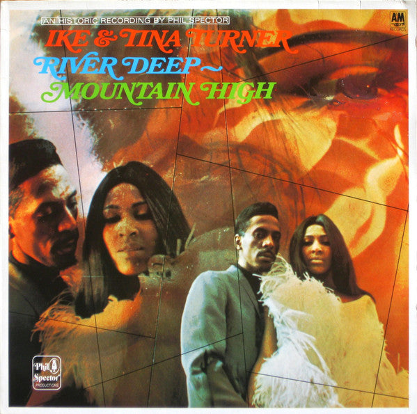 Ike & Tina Turner : River Deep - Mountain High (LP, Album, RE)