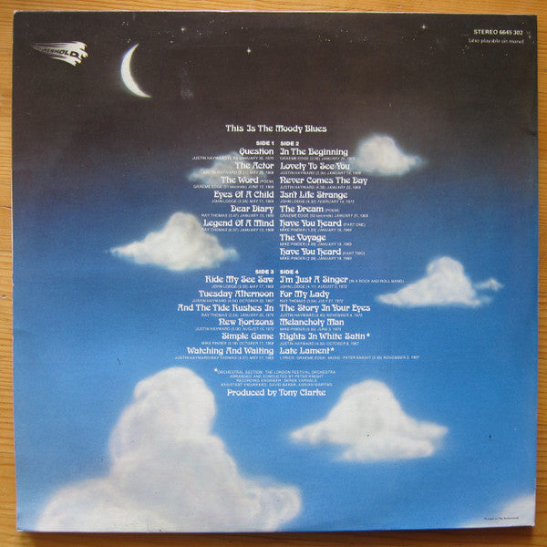 The Moody Blues : This Is The Moody Blues (2xLP, Comp, Gat)