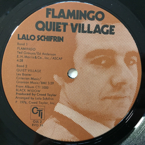 Lalo Schifrin : Flamingo / Quiet Village / Jaws (12", Single)