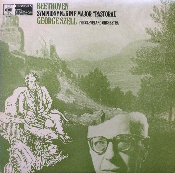 Ludwig van Beethoven, George Szell, The Cleveland Orchestra : Symphony No. 6 In F Major "Pastoral" (LP)