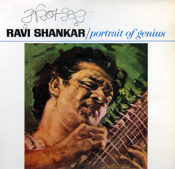 Ravi Shankar : Portrait Of Genius (LP, Album, RE)