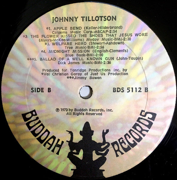 Johnny Tillotson : Johnny Tillotson  (LP, Album)