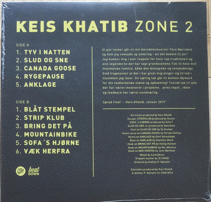 Keis Khatib : Zone 2 (LP, Album)