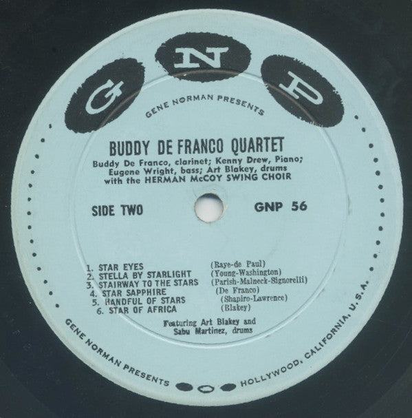 Gerry Mulligan With Chet Baker Special Added Attraction! Buddy DeFranco Quartet With The Herman McCoy Choir : Gerry Mulligan With Chet Baker Special Added Attraction! Buddy DeFranco And His Quartet With Voices (LP, Comp, RE)