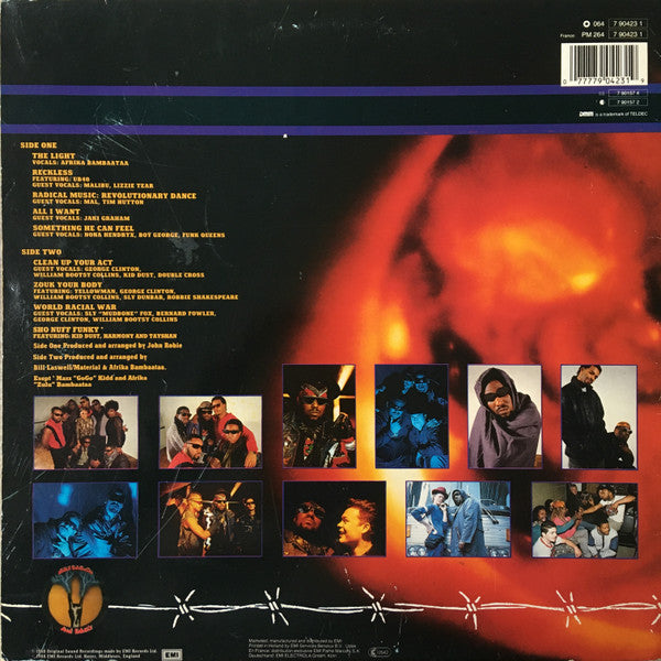 Afrika Bambaataa & Family : The Light (LP, Album, Gat)