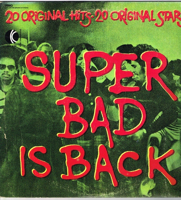 Various : Super Bad Is Back (20 Original Hits • 20 Original Stars) (LP, Comp, Ltd)