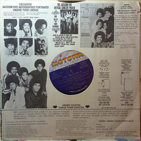 The Jackson 5 : Skywriter (LP, Album)