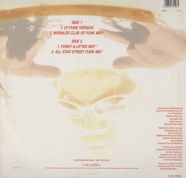 Toshinobu Kubota : Funk It Up (12", Promo)