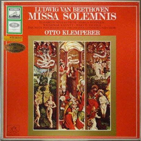Ludwig Van Beethoven - Elisabeth Söderström, Marga Höffgen, Waldemar Kmentt, Martti Talvela - New Philharmonia Orchestra Und New Philharmonia Chorus, Otto Klemperer : Ludwig Van Beethoven: Missa Solemnis (2xLP + Box)